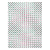 Christmas Snowflakes mistletoe hearts holiday new Tafelkleed (Voorkant)