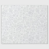 CHRISTMAS SNOWFLAKES PATTERN | WRAPPORTEUR CADEAUPAPIER (Vlak)