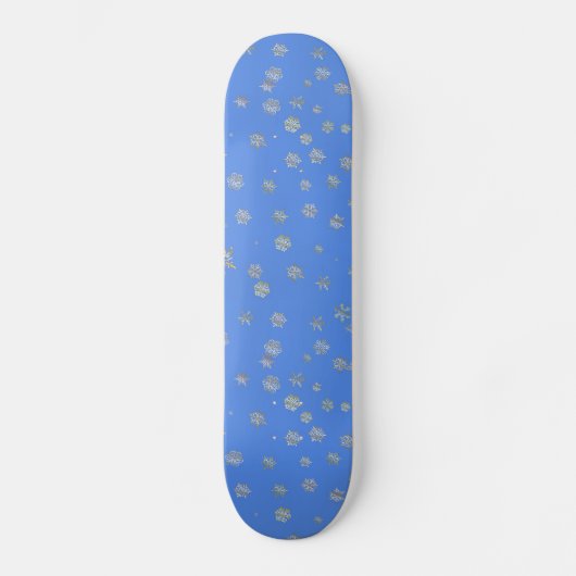 CHRISTMAS SNOWFLAKES PERSOONLIJK SKATEBOARD (Voorkant)