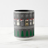 Christmas Snowflakes, Santa Dog, Tree Mok (Midden)