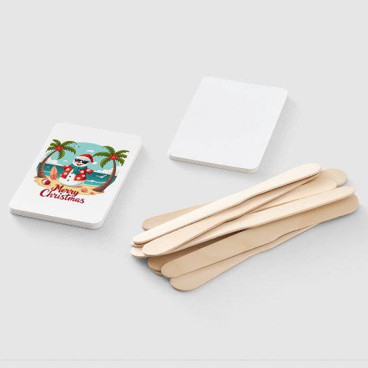 christmas Snowman (1) Handwaaier (Niet-gemonteerd)