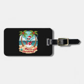 christmas Snowman (4) Bagagelabel (Voorkant horizontaal)