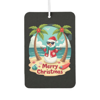 christmas Snowman (4) Luchtverfrisser