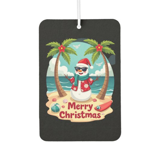 christmas Snowman (4) Luchtverfrisser (Voorkant)