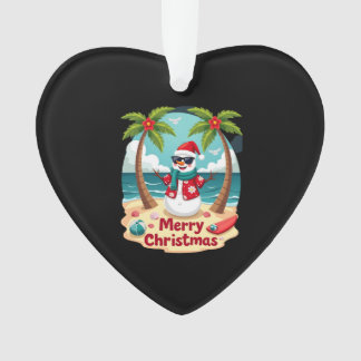 christmas Snowman (4) Ornament