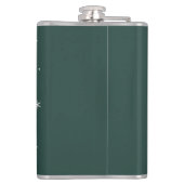 Christmas Snowman Candy Cane Heupfles (Achterkant)