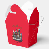 Christmas Snowman Family Bedankdoosjes (Geopend)