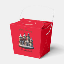 Christmas Snowman Family