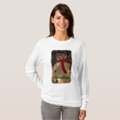 Christmas Snowman Foto Sweatshirt (Voorkant volledig)