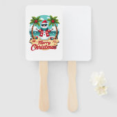 christmas Snowman Handwaaier (Voorkant en achterkant)