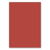 Christmas Snowman Holiday Table Card Kaart (Achterkant)