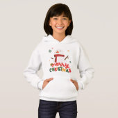Christmas Snowman Hoodie (Voorkant volledig)