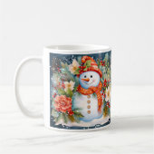 Christmas Snowman Koffiemok (Links)