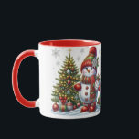 Christmas Snowman mok<br><div class="desc">kerstmok</div>