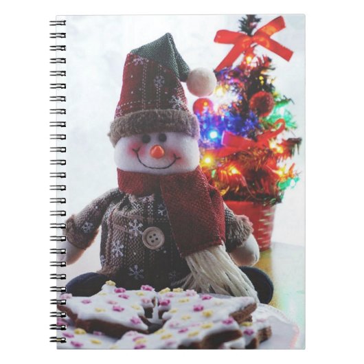 CHRISTMAS SNOWMAN NOTITIEBOEK (Voorkant)