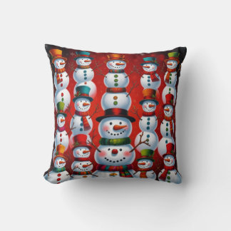 Christmas snowman pillows kussen
