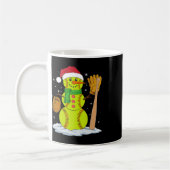 Christmas Snowman Softbyll Pitcher Boys Kids Teens Koffiemok (Links)