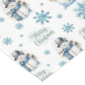 Christmas Snowman Table Runner Korte Tafelloper (Hoek)