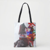CHRISTMAS SNOWMAN TOTE BAG (Voorkant)