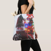 CHRISTMAS SNOWMAN TOTE BAG (Dichtbij)
