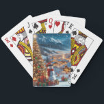Christmas Snowman Village Pokerkaarten<br><div class="desc">Transformeer je game nachten in een winter wonderland met onze betoverende Christmas Snowman Village Speelkaarten! Dit feestelijke dek is voorzien van schattige sneeuwpop illustratie set in een charmant dorpje, ideaal voor het brengen van vakantie juichen naar uw kaartspellen of als een heerlijke collectible. Deze kaarten zijn een miniatuur kunstwerk, het...</div>