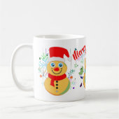 Christmas Snowmen Koffiemok (Links)