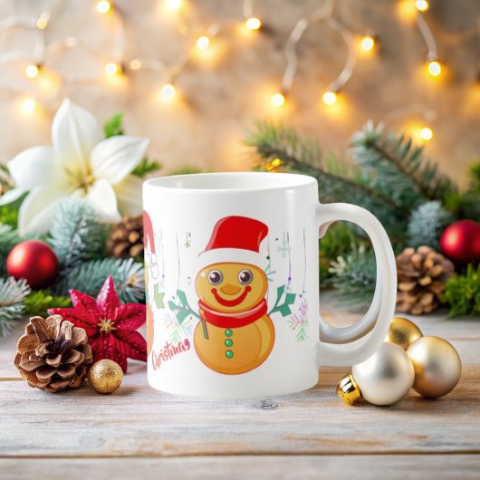 Christmas Snowmen Koffiemok