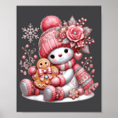 Christmas Snowperson  Poster (Voorkant)