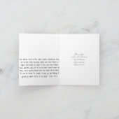 Christmas Snowy wonderland w Cactus Christian card Notitiekaartje (Binnen)