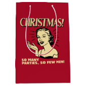 Christmas: So Many Partijen, So Few Men Medium Cadeauzakje (Voorkant)
