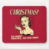 Christmas: So Many Partijen, So Few Men Muismat (Voorkant)