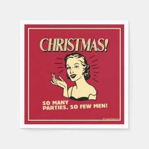 Christmas: So Many Partijen, So Few Men Servet