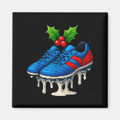 Christmas Soccer Cleats Ice Cream Drip Xmas  Magneet (Voorkant)