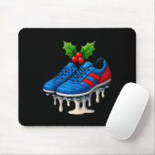 Christmas Soccer Cleats Ice Cream Drip Xmas  Muismat (Met muis)