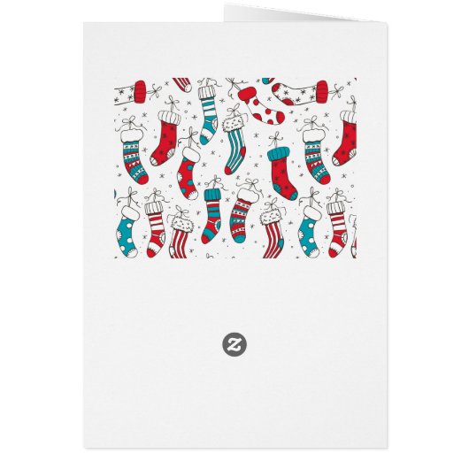 Christmas socks (Achterkant)