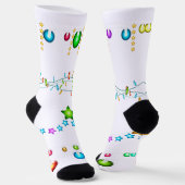 Christmas Socks- Crew Socka Sokken (Gebogen)