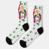 Christmas Socks Santa Lighter Sokken (Links)