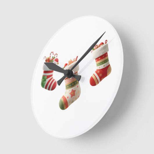 Christmas Socks Set – Cute Holiday Sock Designs Ronde Klok (Hoek)