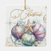 Christmas Soft Pastel Ornament (Achterkant)