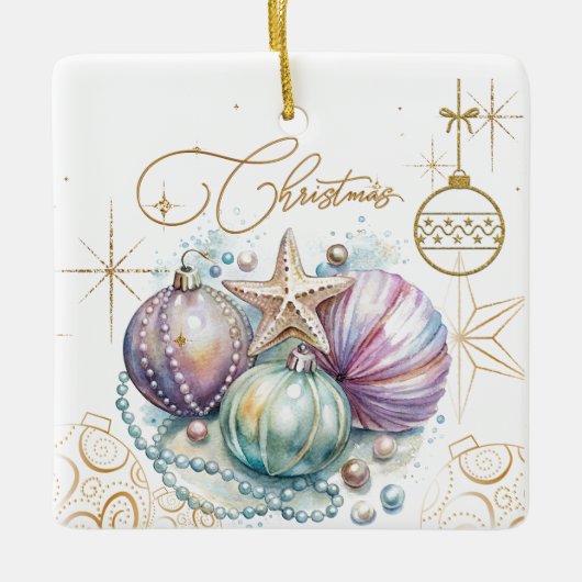 Christmas Soft Pastel Ornament (Voorkant)