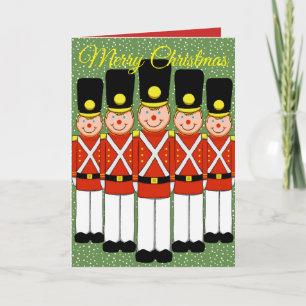 Christmas Soldier Christmas Wenskaart Feestdagen Kaart