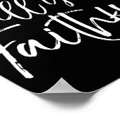 Christmas Song Lyric Christian Quote Oh Come All Y Poster (Hoek)