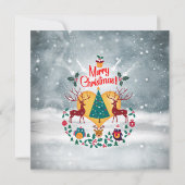 Christmas Soul Announcement Briefkaart (Achterkant)