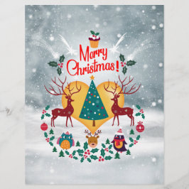 Christmas Soul Announcement Briefkaart Briefhoofd