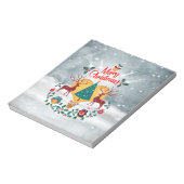 Christmas Soul Announcement Briefkaart Notitieblok (Linkerzijde)