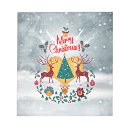 Christmas Soul Announcement Briefkaart Notitieblok