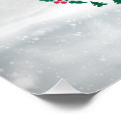 Christmas Soul Announcement Briefkaart Perfect Poster (Hoek)