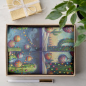 Christmas Southwest Saguaro Cactus Decoupage Tissuepapier (Geschenk)