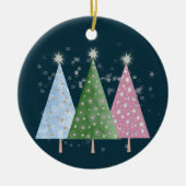Christmas Sparkle Keramisch Ornament (Voorkant)