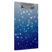 Christmas Sparkles Stars Blue Sky Klembord (Rechts)